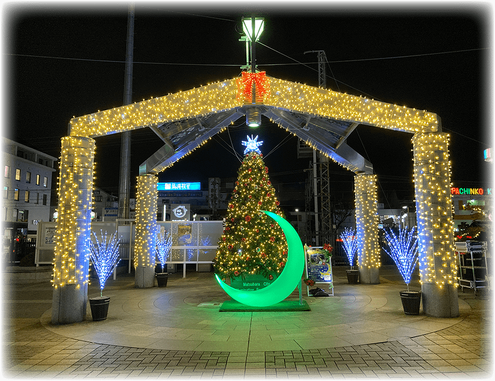 Image of Matsubara City Illumination Event 2023
